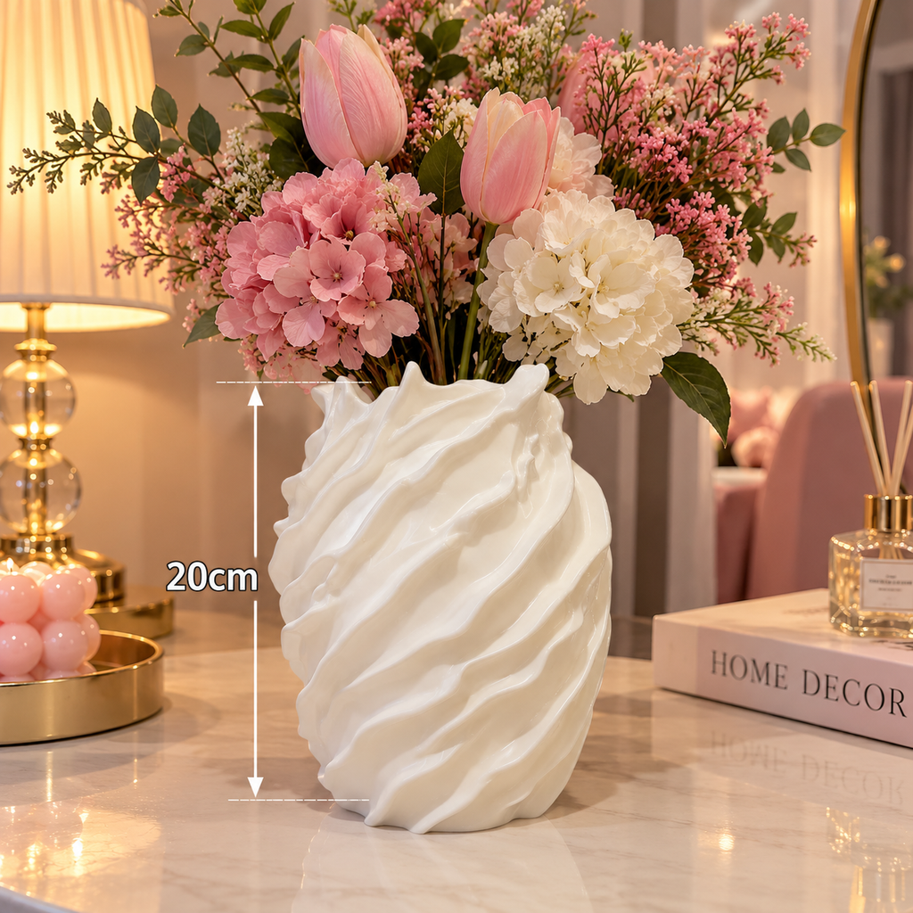 Modern Sculptural Flower Vase