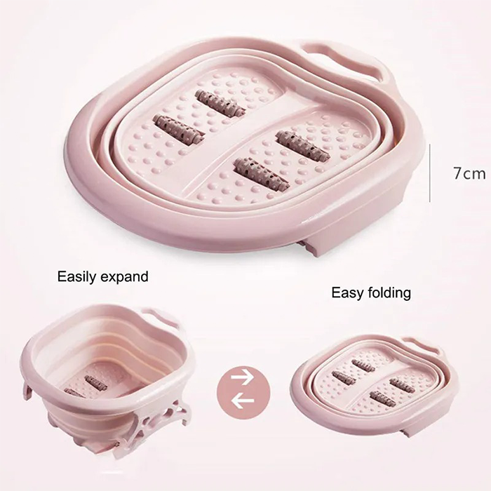 Foldable Footbath Massage Bucket