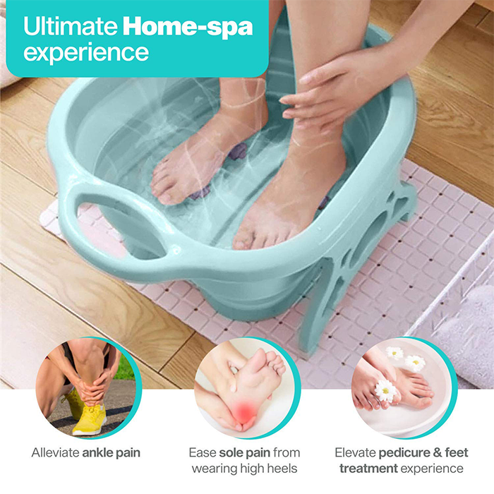 Foldable Footbath Massage Bucket