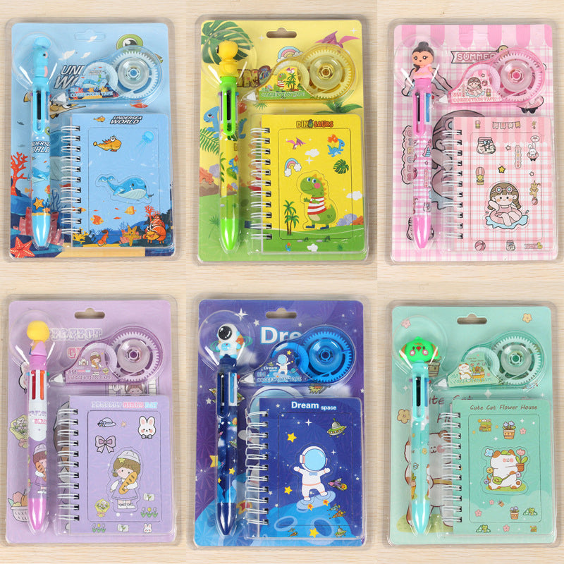 3-IN-1 Cute Stationery Set