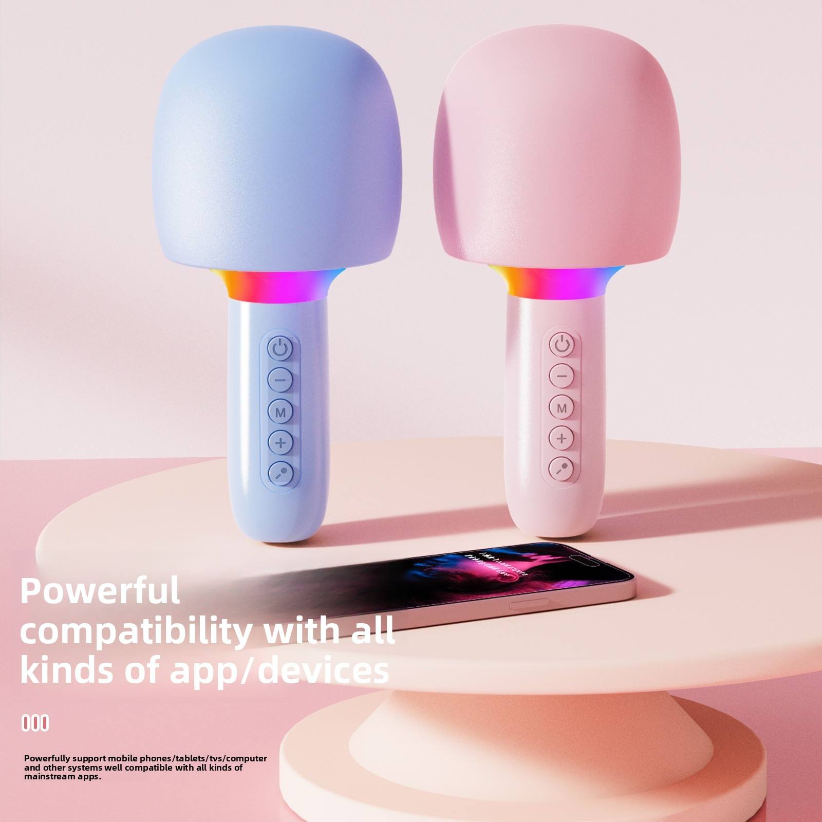 Wireless Bluetooth Microphone And Speaker Combo