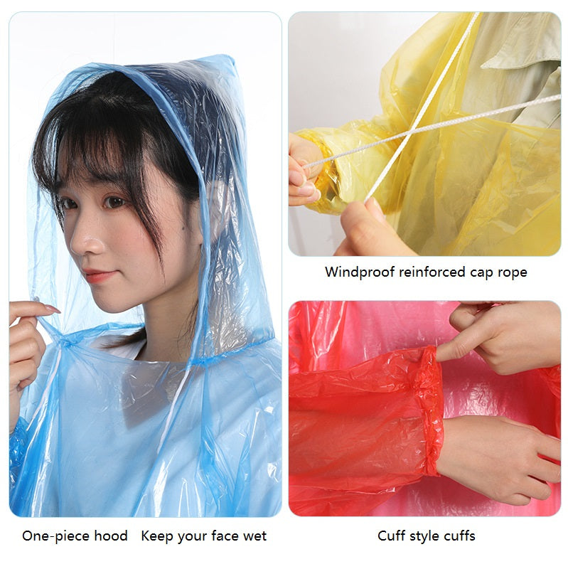 Disposable Card Raincoat