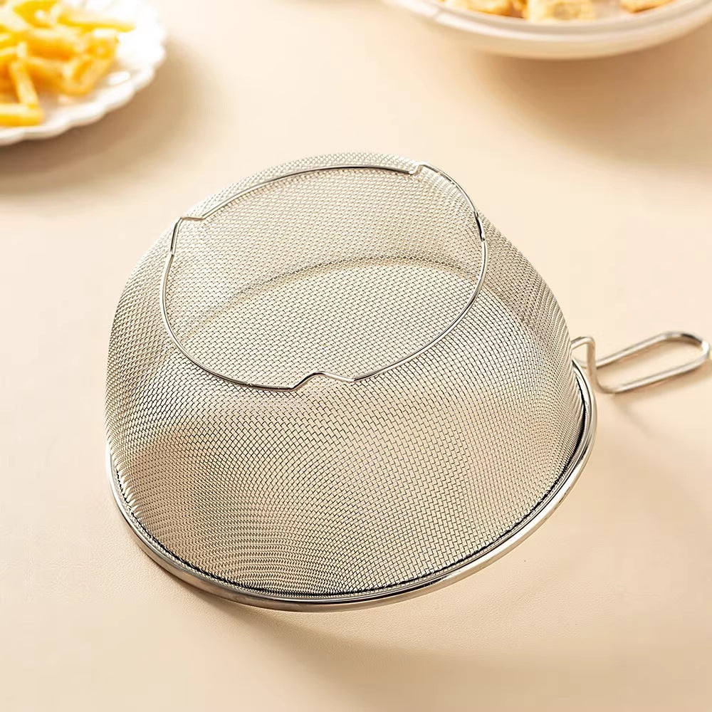18cm Stainless Steel Frying Mesh Basket Strainer