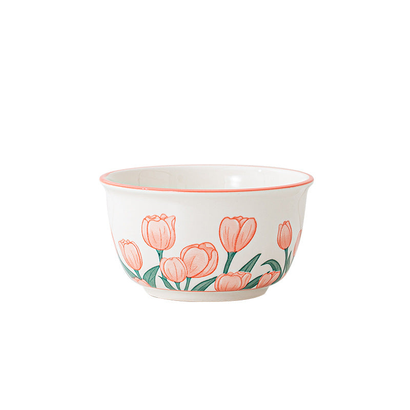 Tulip Bohemian Ceramic Bowl Set