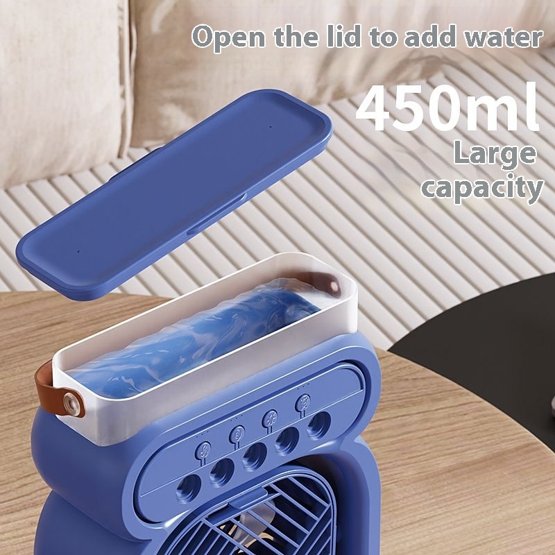 Humidifier Cooling Mist Fan with Night Light