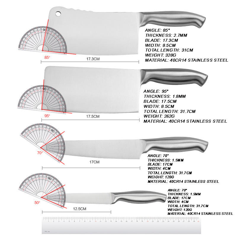 7-Piece Stainless Steel Knife Set