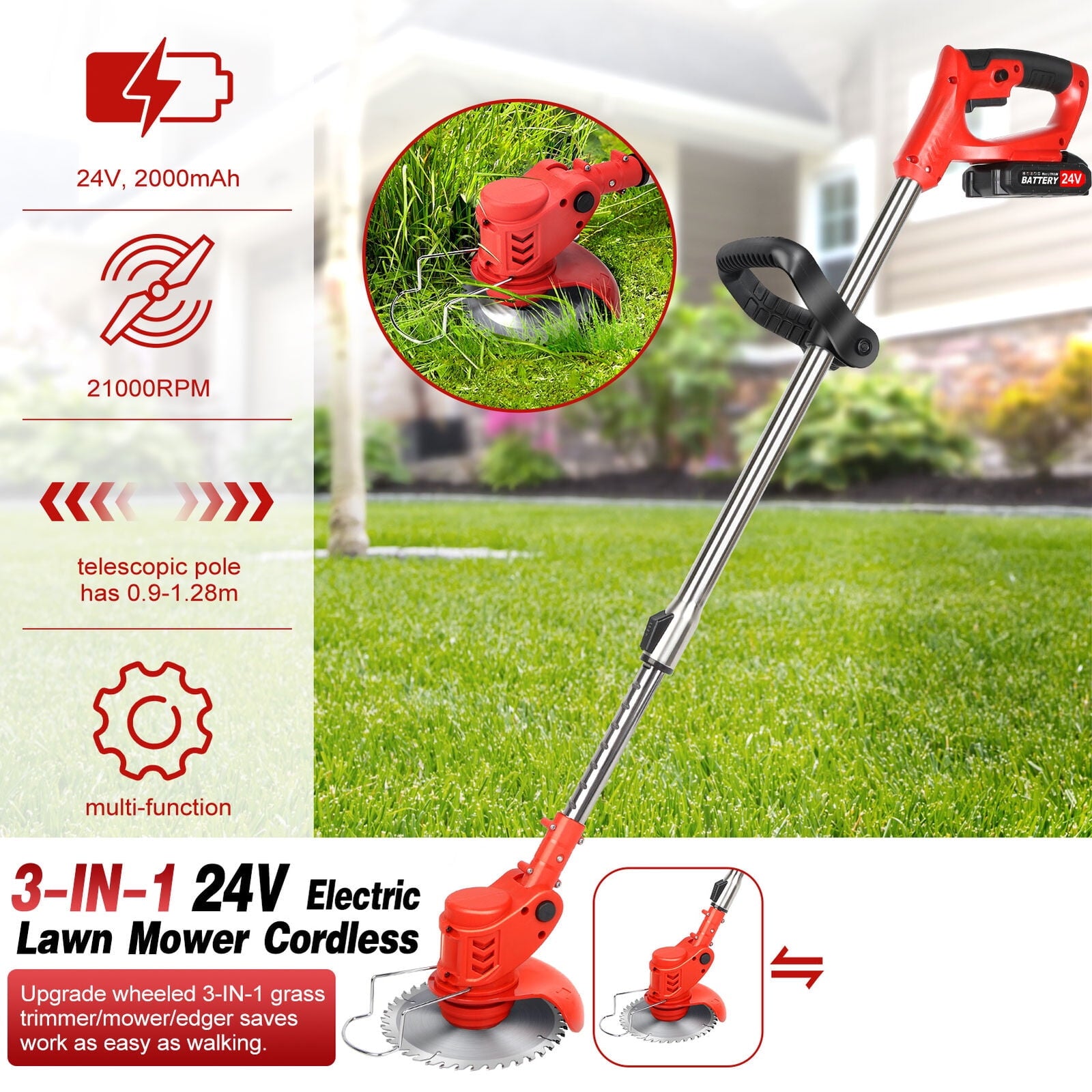 Cordless Grass Cutter