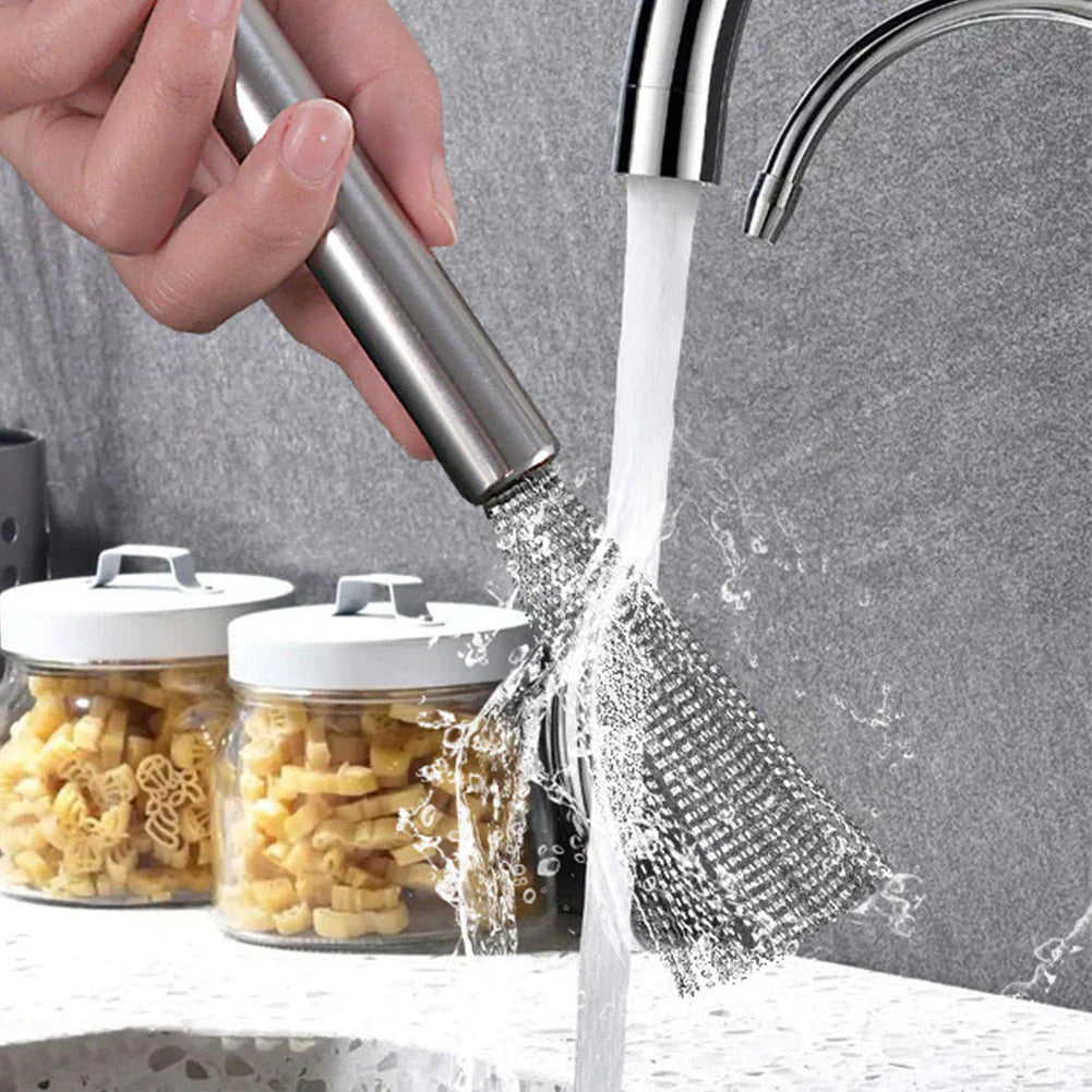 Stainless Steel Pot Brush Cleaner