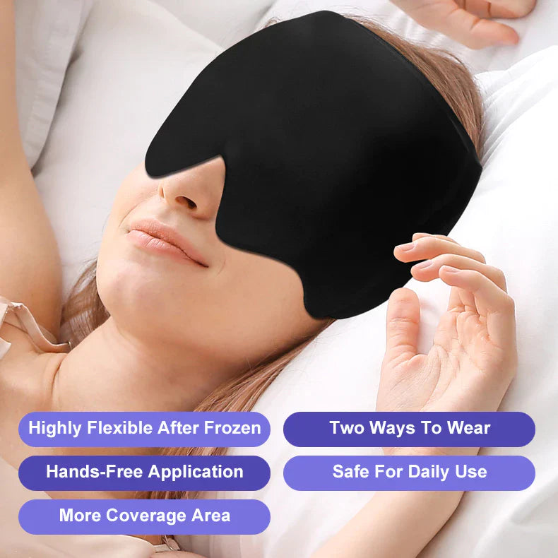 Migraine Relief Cap Gel Hot Cold Compress