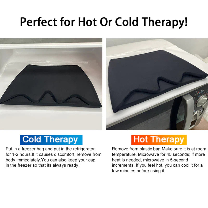Migraine Relief Cap Gel Hot Cold Compress