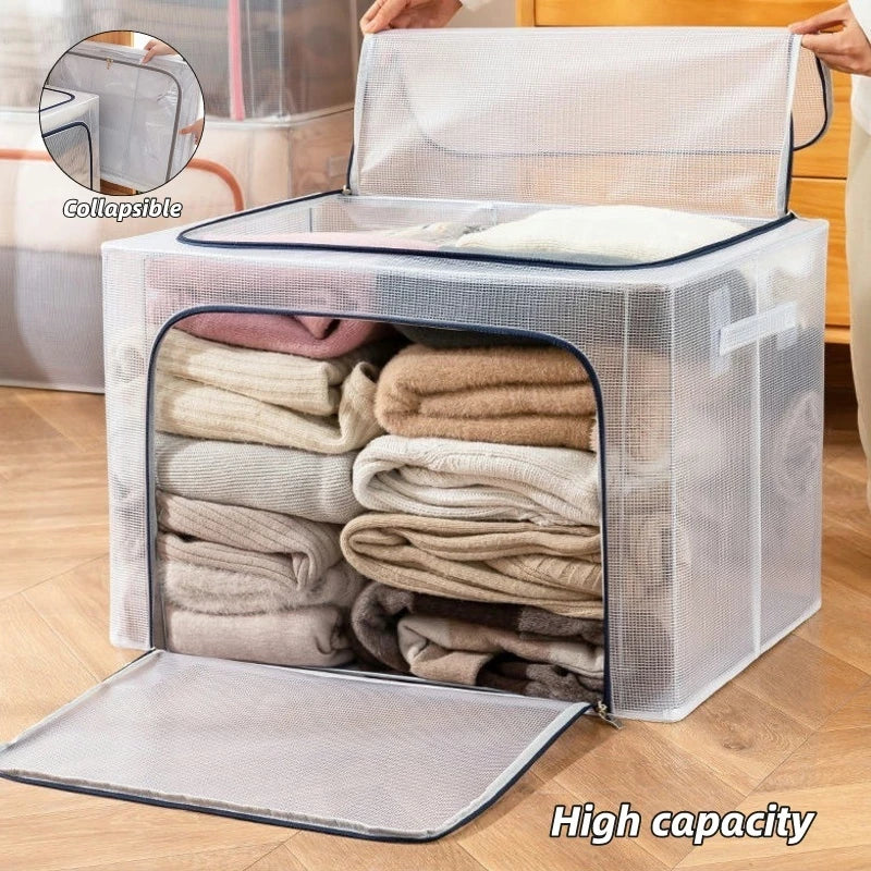 Transparent PVC Foldable Storage Box