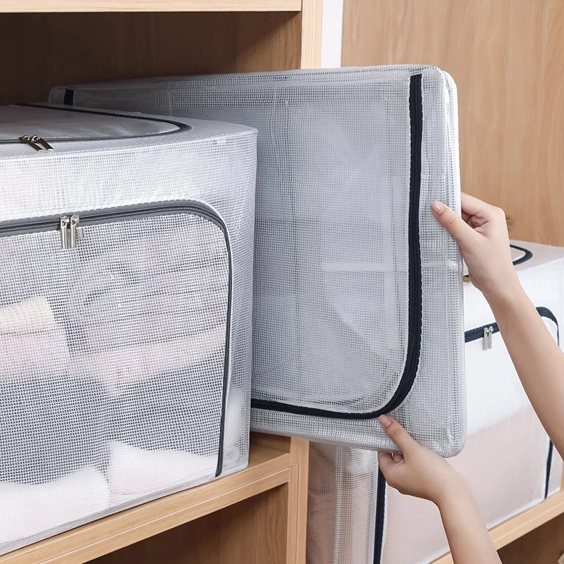 Transparent PVC Foldable Storage Box