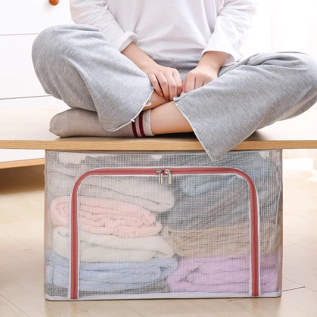 Transparent PVC Foldable Storage Box