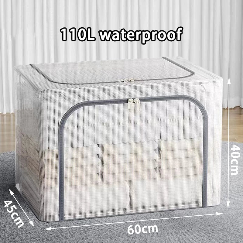 Transparent PVC Foldable Storage Box