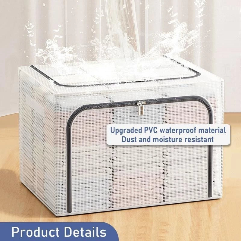 Transparent PVC Foldable Storage Box