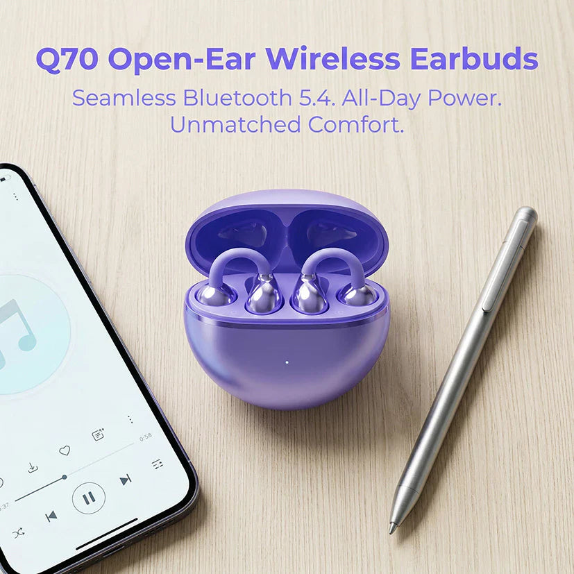 Q70 Wireless Extra Bass Ear Clip