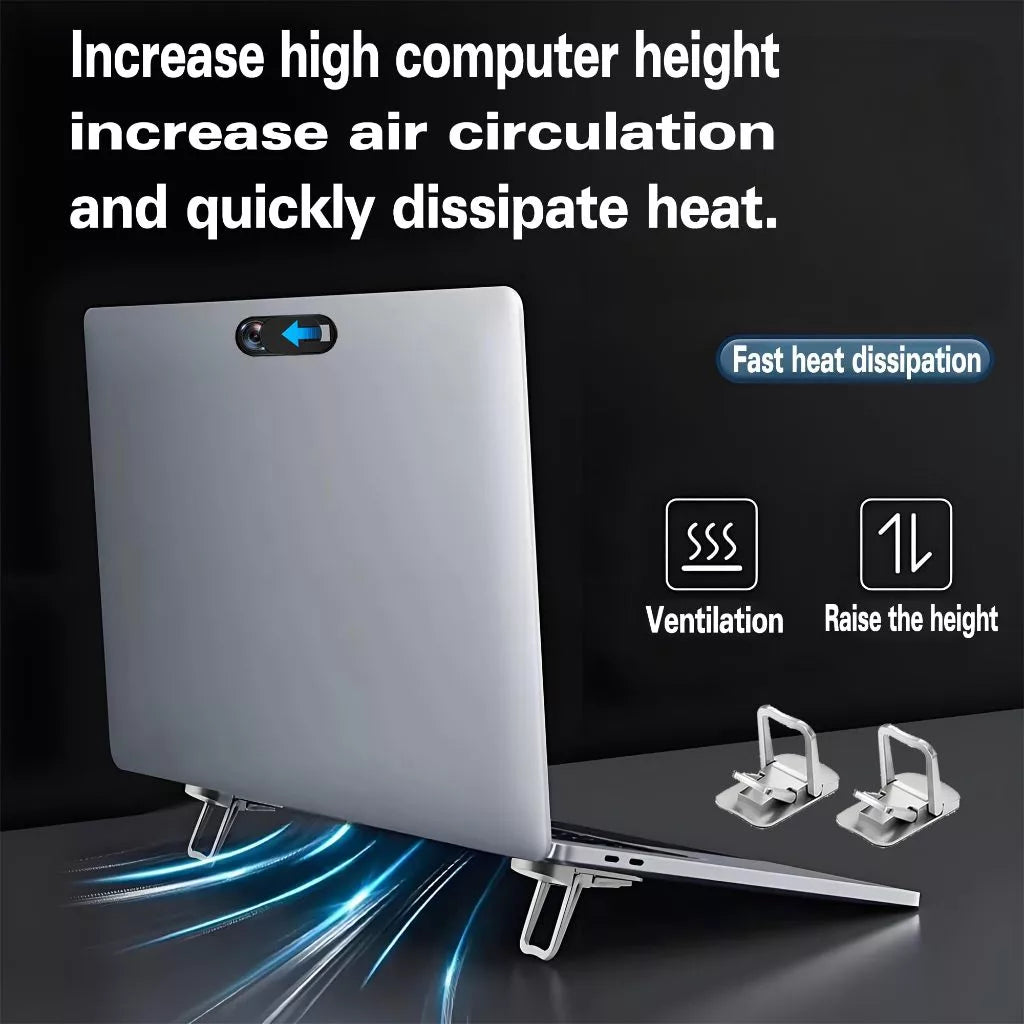 2PCS Mini Foldable Laptop Stand