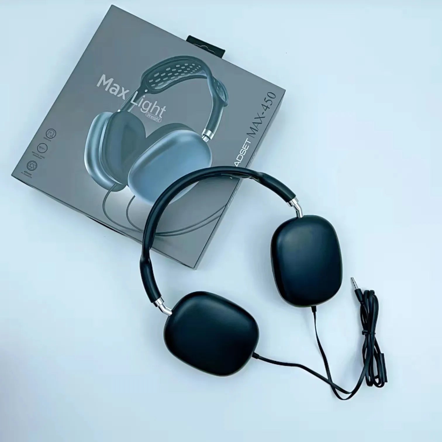 Max-450 Headphones with Built-In Mic