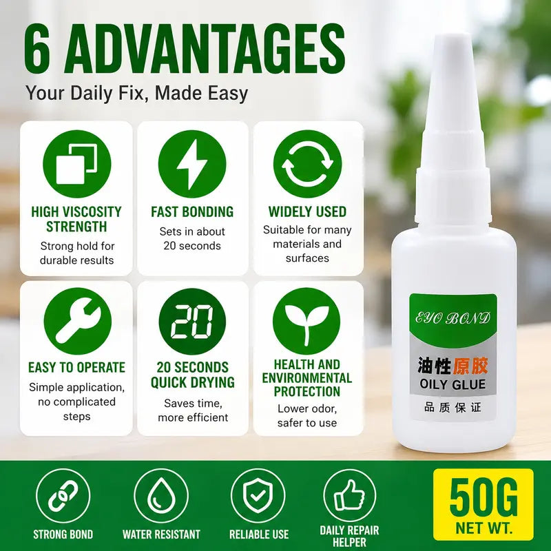 Super Strong Oily Glue