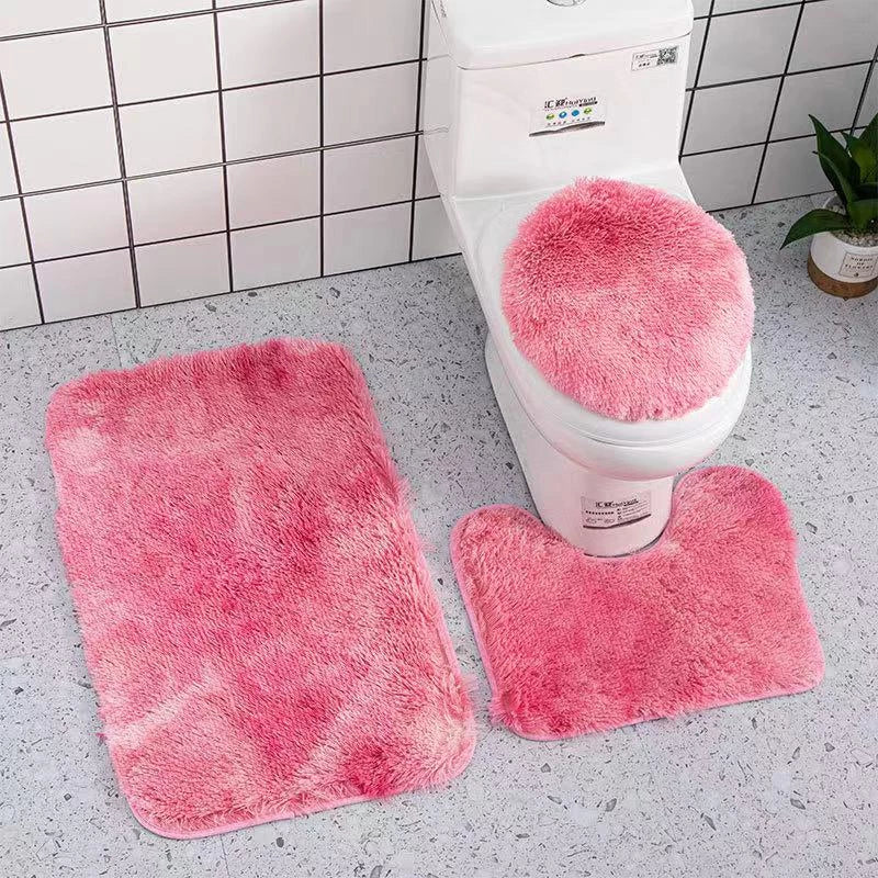 3PCS Bathroom Mat Set