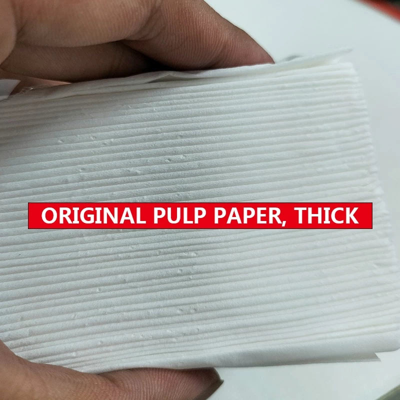 8pcs Soft Absorbent Thickened Facial Tissue
