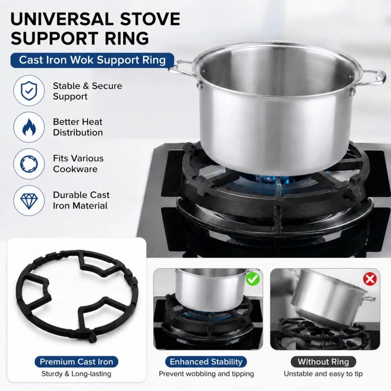 Non-slip Cast Iron Stove Trivets