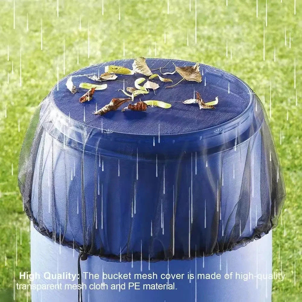 Rain Barrel Mesh Cover
