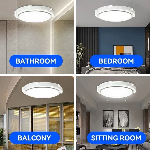 Solar Ceiling Light with Remote Control