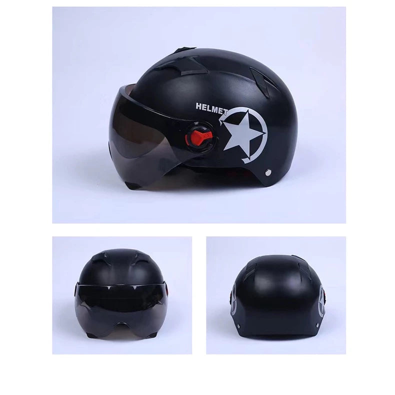 E-Bike Nutshell Helmet with Visor