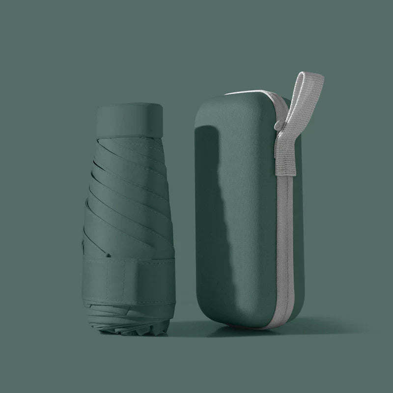 Mini Folding UV Protection Umbrella with Case