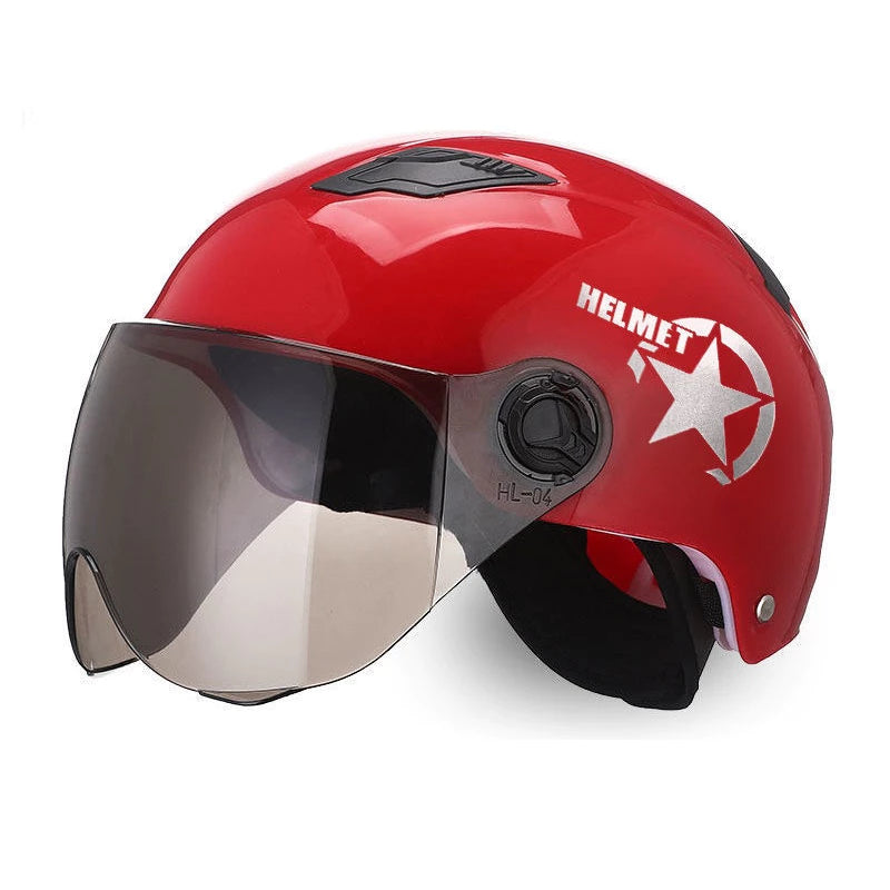 E-Bike Nutshell Helmet with Visor