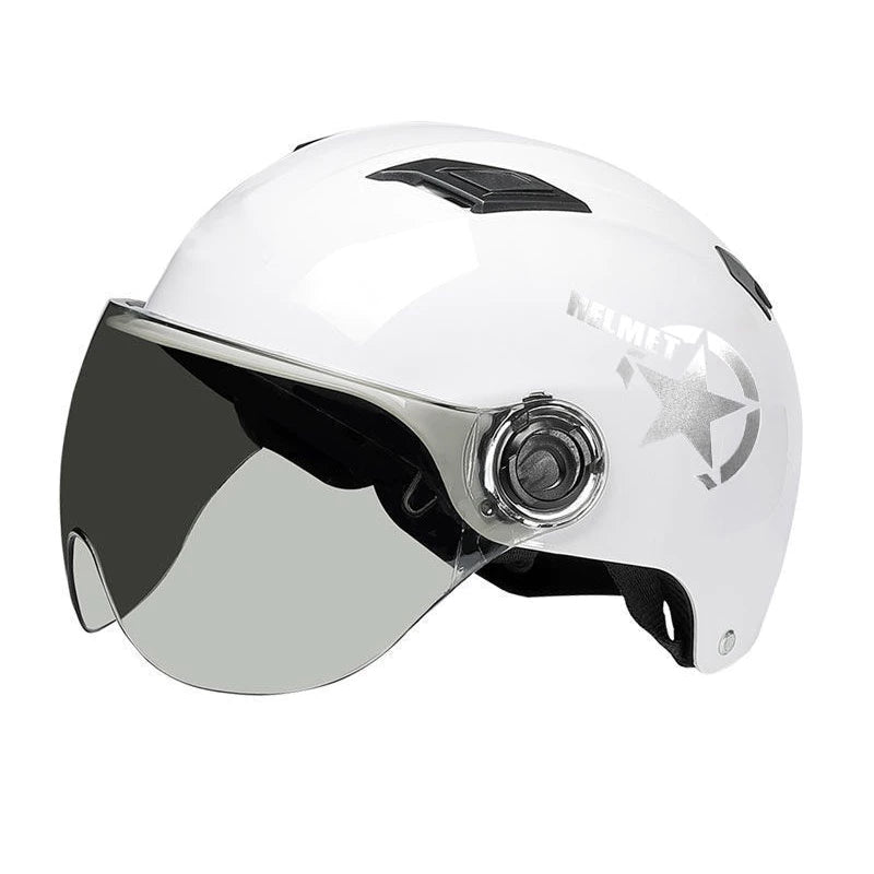 E-Bike Nutshell Helmet with Visor