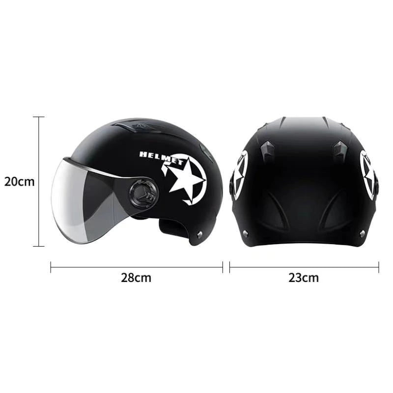 E-Bike Nutshell Helmet with Visor