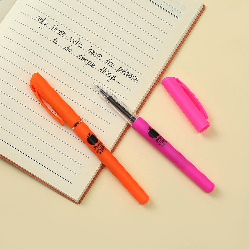 12pcs Apple Gel Pen 0.5mm