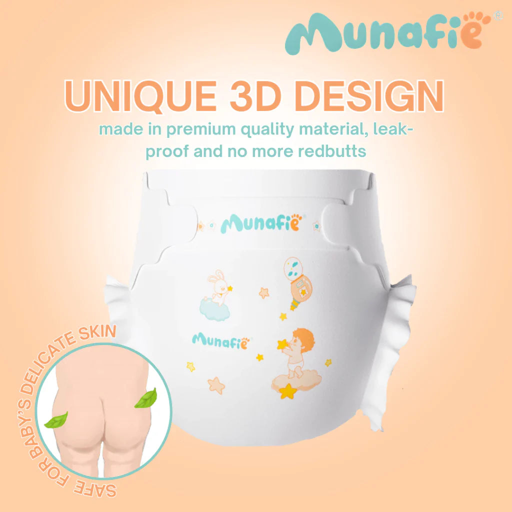 MUNAFIE Disposable Pull-Up Pants Baby Diaper 30pcs/pack