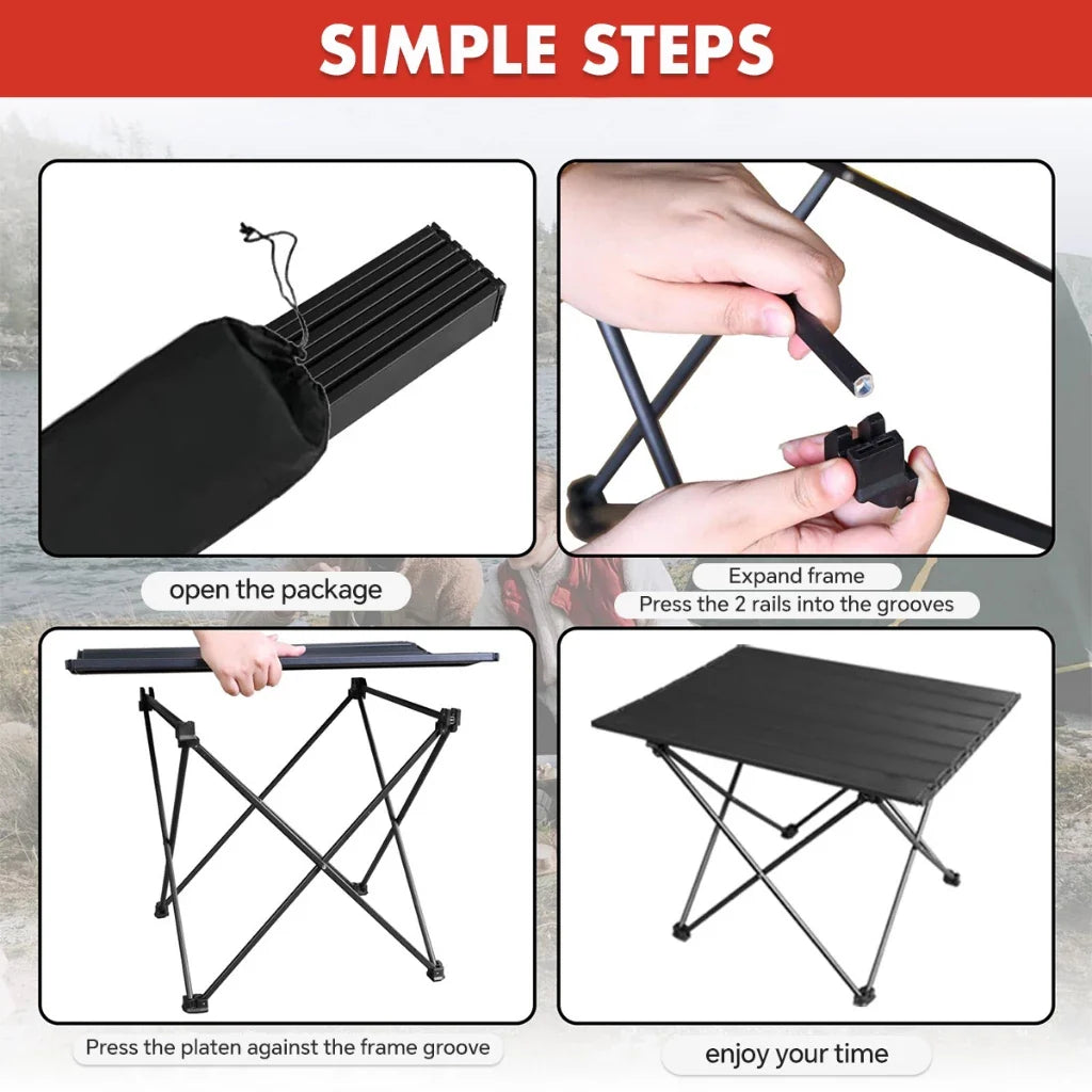 Aluminum Portable Folding Table