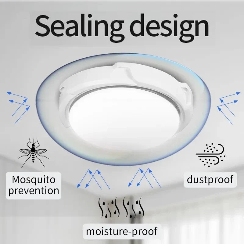 Solar Ceiling Light with Remote Control