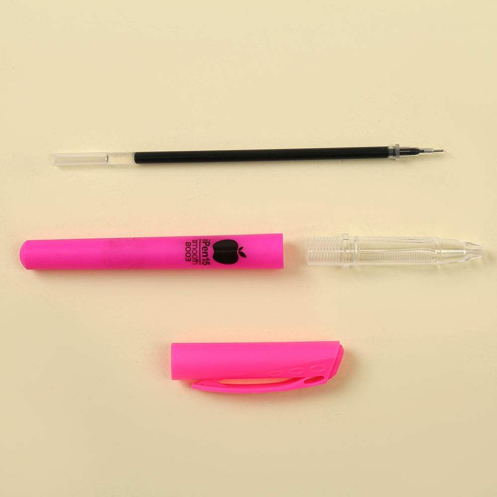 12pcs Apple Gel Pen 0.5mm