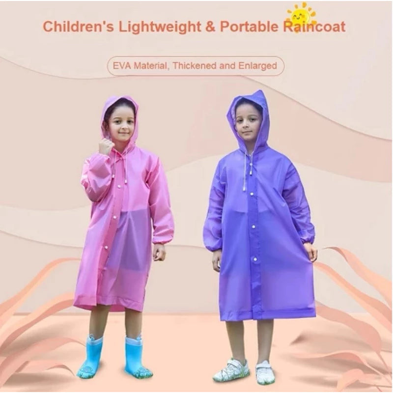 EVA Unisex Raincoat for Adults & Kids