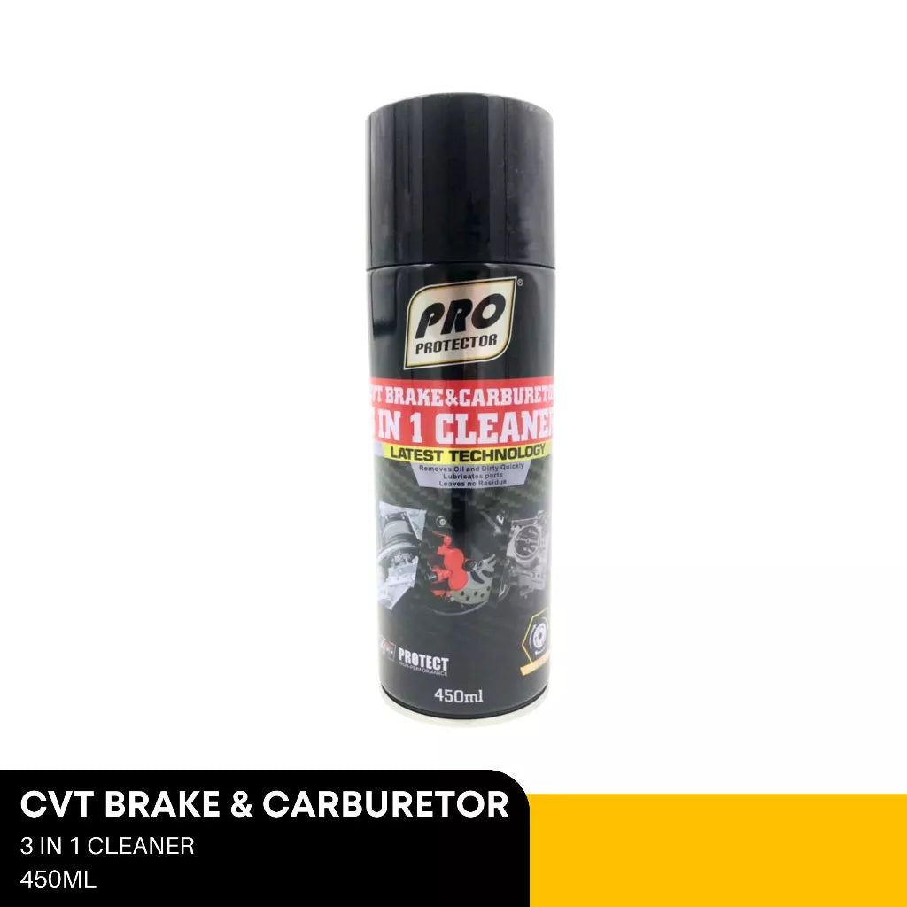 PRO PROTECTOR CVT, BRAKE & CARBURETOR 3 IN 1 CLEANER