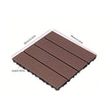 PVC Interlocking Floor Decking Tiles