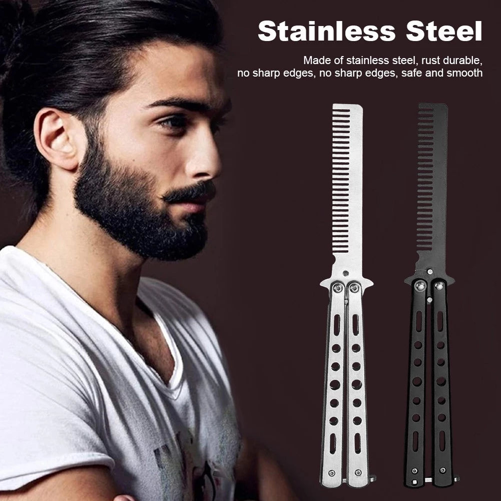 Stainless Steel Butterfly Combs