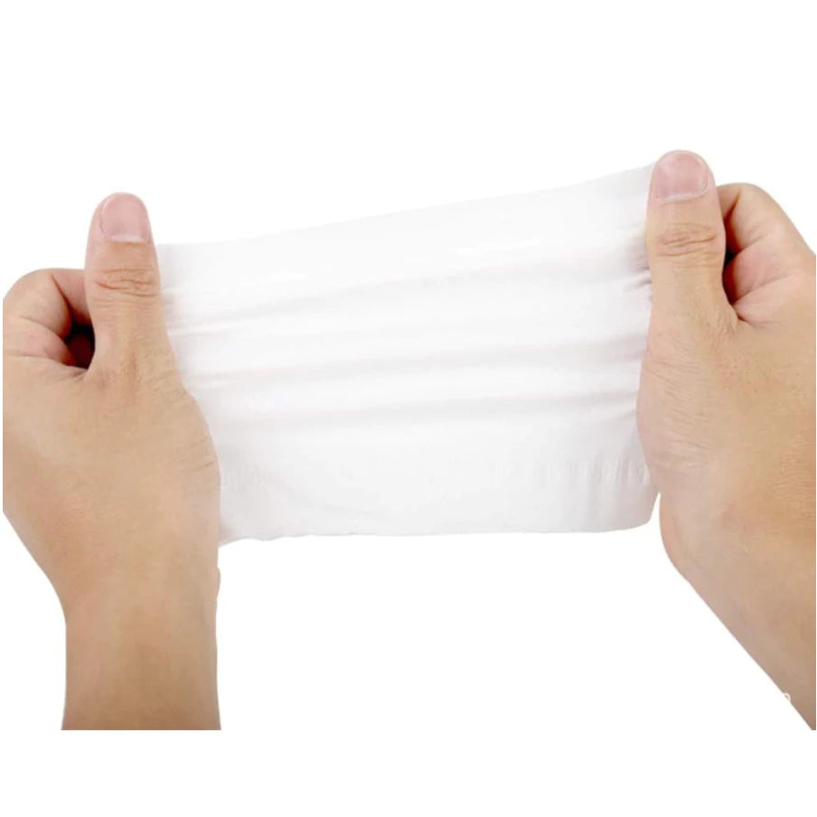 8pcs Soft Absorbent Thickened Facial Tissue