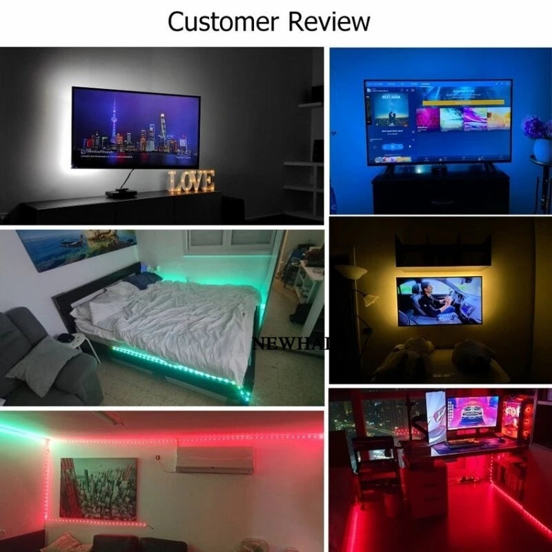 2835 RGB LED Strip Light with Remote Control
