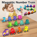 Magnetic Number Train Toy