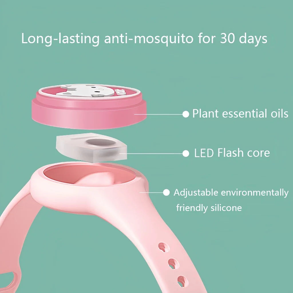 Kids Cartoon Mosquito Repellent Bracelet