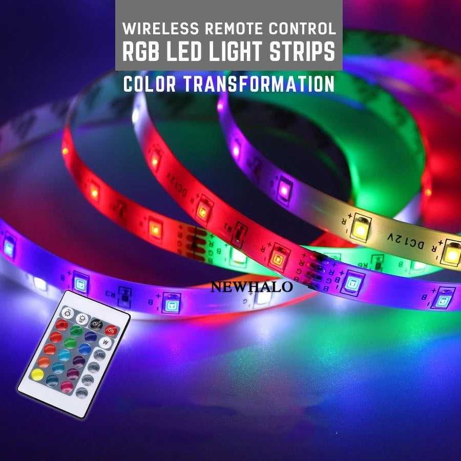2835 RGB LED Strip Light with Remote Control