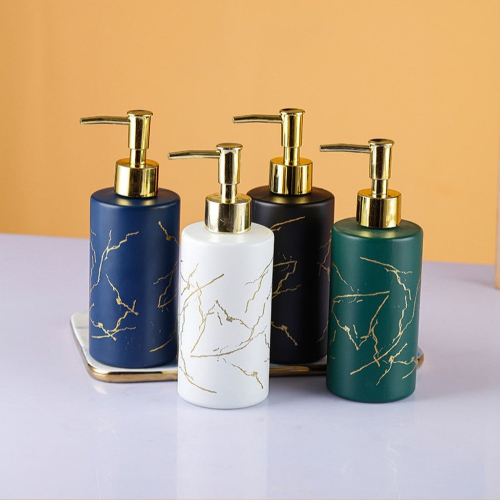 Marble Pattern Soap Dispenser 320ml