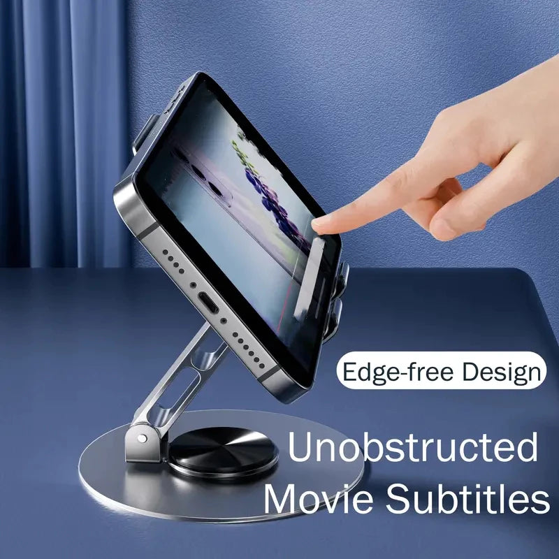 360° Rotating Aluminum Phone & Tablet Stand