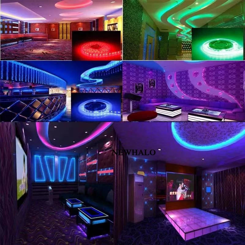 2835 RGB LED Strip Light with Remote Control
